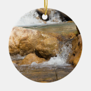 Ornamento De Cerâmica Fluxo de tempestade em primavera