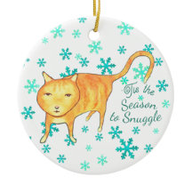 Fofinhos e Nevões de Natal Gato