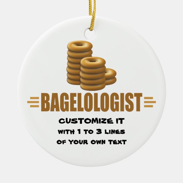 Ornamento De Cerâmica Folha Engraçada (Frente)