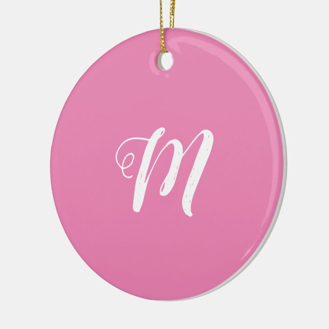 Ornamento De Cerâmica folhas pretas, azuis, simples e personalizadas adi (Esquerda)