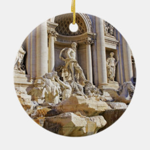 Ornamento De Cerâmica fonte da Trevi