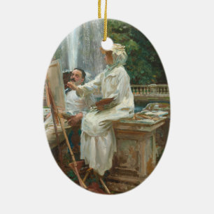 Ornamento De Cerâmica Fonte: Villa Torlonia Frascati, Itália, por Sarge