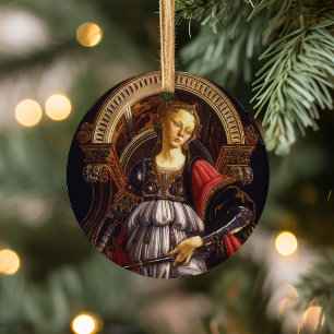 Ornamento De Cerâmica Força Botticelli