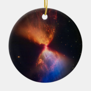 Ornamento De Cerâmica Formação de protoestrela de ampulheta JWST