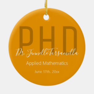 Ornamento De Cerâmica Formando Guarda-Chuva Cor-de-Branco Grau PhD