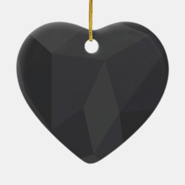 Ornamento De Cerâmica Formas trapezoides legal, modernas, elegantes, mod (Verso)