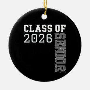 Ornamento De Cerâmica Formatura Personalizada da Turma de 2026