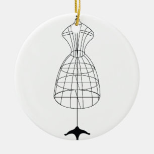 Ornamento De Cerâmica Formulário de vestimenta