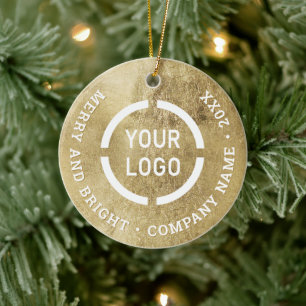 Ornamento De Cerâmica Fornalhas comerciais personalizadas em ouro com lo