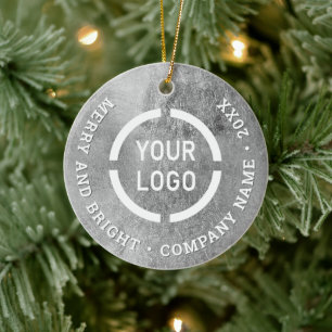 Ornamento De Cerâmica Fornamentos comerciais personalizados de prata com