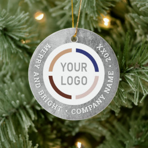 Ornamento De Cerâmica Fornamentos comerciais personalizados de prata com