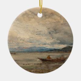 Ornamento De Cerâmica Fos, Environs De Martigues - Félix Ziem