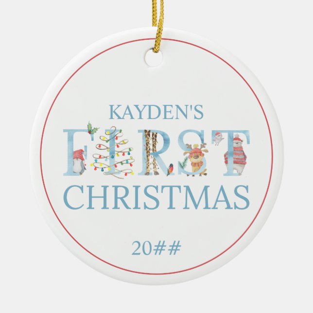 Ornamento De Cerâmica Foto de 1rua do Bene Animal (Frente)