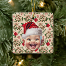 Foto de Natal Personalizada do Primeiro Bebê do Pa