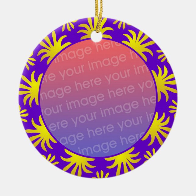 Ornamento De Cerâmica Foto: Frame 012 (Frente)