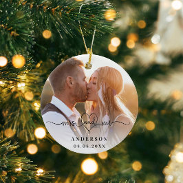 Ornamento De Cerâmica Foto: sr. elegant recém-weds