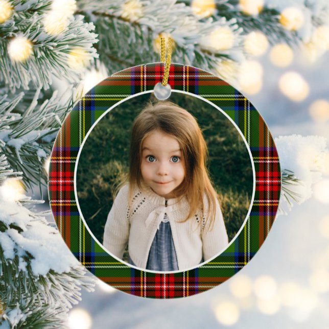 Ornamento De Cerâmica Foto tradicional de Xadrez de Natal (Criador carregado)