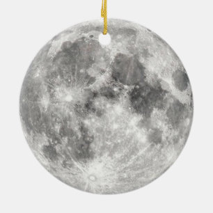Ornamento De Cerâmica Fotografia da Lua