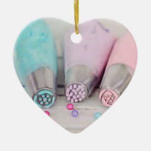 Ornamento De Cerâmica Fotografia das ferramentas de decoração de bolos