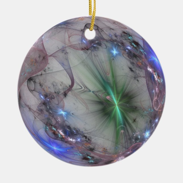 Ornamento De Cerâmica fractal 0rnament (Frente)