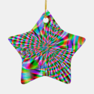 Ornamento De Cerâmica Fractal 74, Ornament
