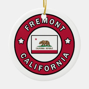 Ornamento De Cerâmica Fremont Califórnia