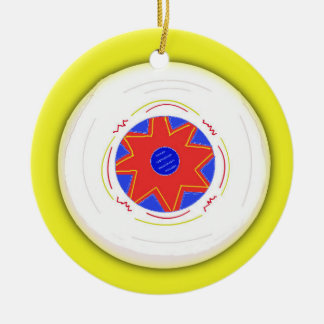 Ornamento De Cerâmica Frisbee Legal