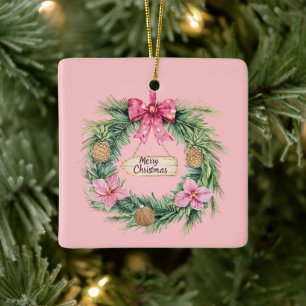 Ornamento De Cerâmica Fruta Amarela Banana Santa Chapéu