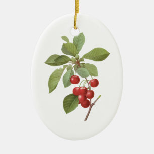Ornamento De Cerâmica Fruta Vintage Cereja, Cerejas por Redoute