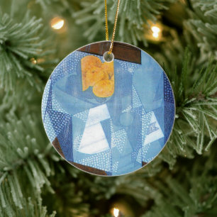 Ornamento De Cerâmica Fruteira por Juan Gris, Natureza-morta Cubista Vin