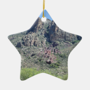 Ornamento De Cerâmica Fuga de surpresa de Apache