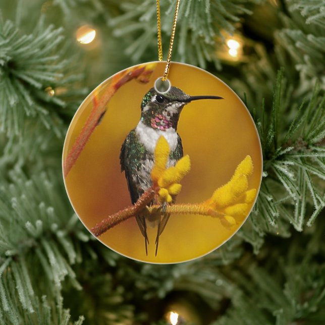 Ornamento De Cerâmica Fulgor dourado (Árvore)