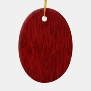 Ornamento De Cerâmica Fundo De Grãos De Madeira Bruta - Vermelho Festiv