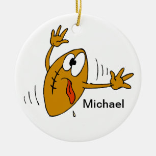 Ornamento De Cerâmica Futebol