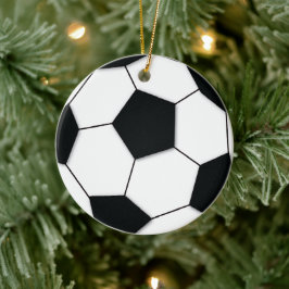 Ornamento De Cerâmica Futebol