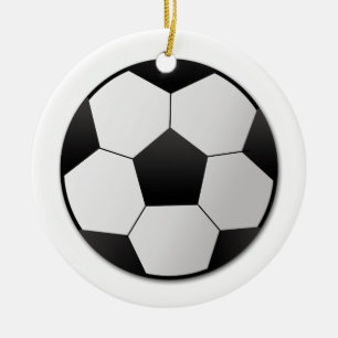 Ornamento De Cerâmica Futebol