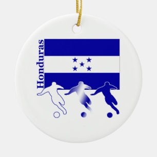 Ornamento De Cerâmica Futebol Honduras