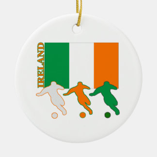 Ornamento De Cerâmica Futebol Ireland
