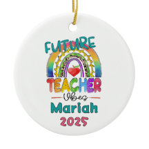 Future Teacher Christmas Ornament