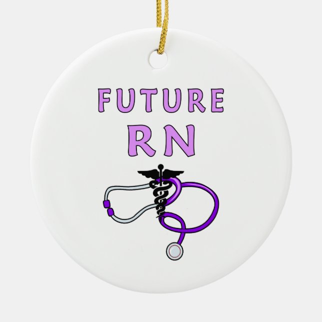Ornamento De Cerâmica Futuro RN (Frente)