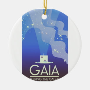 Ornamento De Cerâmica GAIA Mapeando o Universo