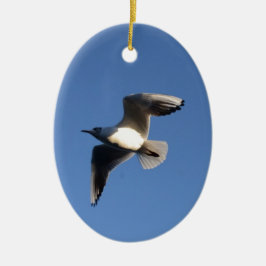 Ornamento De Cerâmica Gaivota-pequena