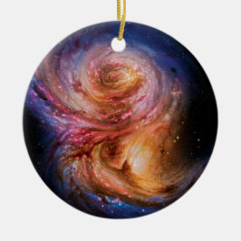 Ornamento De Cerâmica Galáxia Espiral SMM J2135-0102 Impressão do Artist