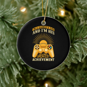 Ornamento De Cerâmica Gamer