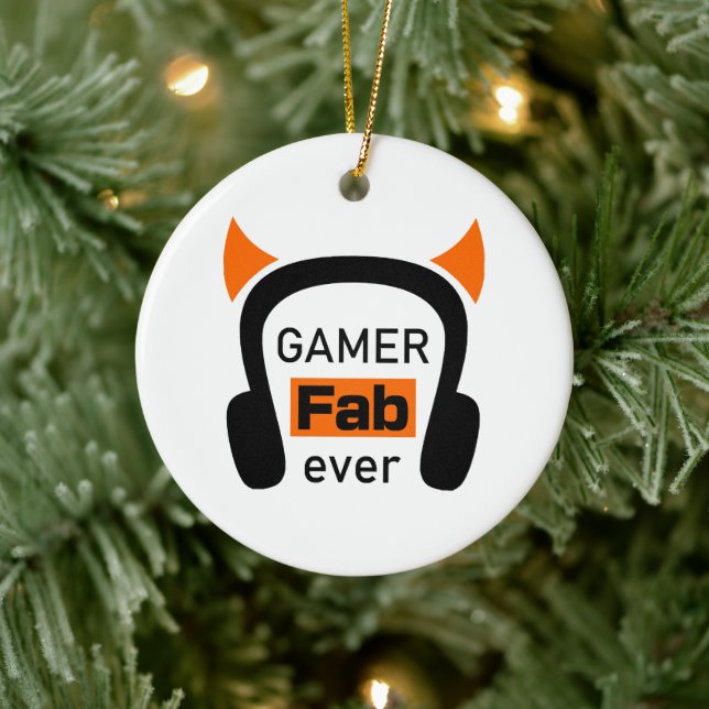 Ornamento De Cerâmica gamer fab-ever (Árvore)