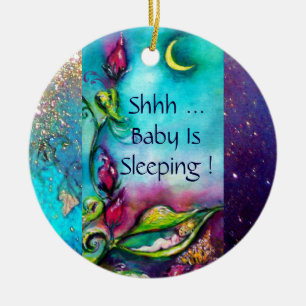 ORNAMENTO DE CERÂMICA GANCHO DE PORTA DO MONOGRAMA DO CORAÇÃO DA SAFIR