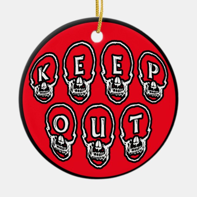 Ornamento De Cerâmica Gancho de porta para a sala Teen (Frente)