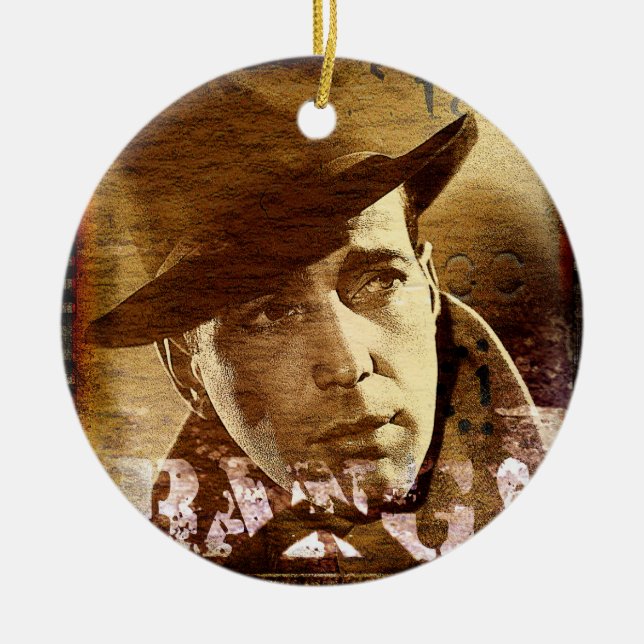 Ornamento De Cerâmica Gangster's Boggie (Frente)