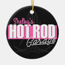 Garagem de Rod Quente Pinstripes