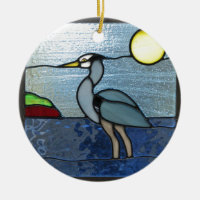 Garça-real do azul de PEI